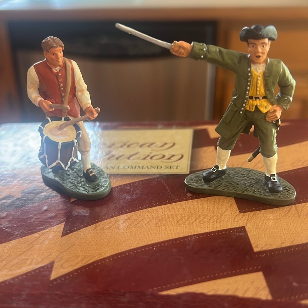 Britain collectibles  The American Revolution 17214 American Command set